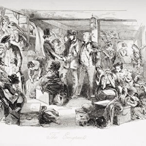 The Emigrants, illustration from David Copperfield by Charles Dickens