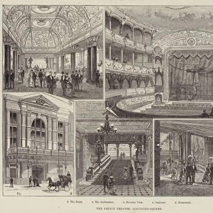 The Empire Theatre, Leicester-Square (engraving)