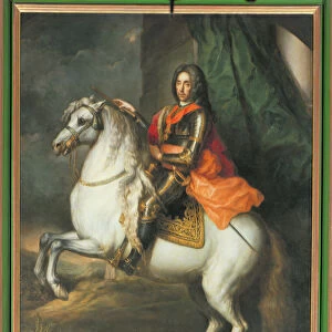 Equestrian portrait of Prince Eugene of Savoy (1663-1736)