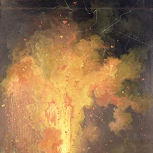 The Eruption of Mount Vesuvius in 1779, 1779-1802 (oil on canvas)
