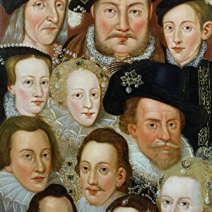 European Royalty (oil on canvas)