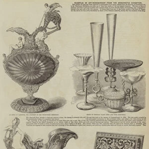 Examples of Art-Workmanship from the Manchester Exhibition (engraving)