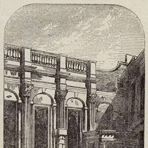 Exterior of Clothworkers Hall, Mincing Lane (engraving)