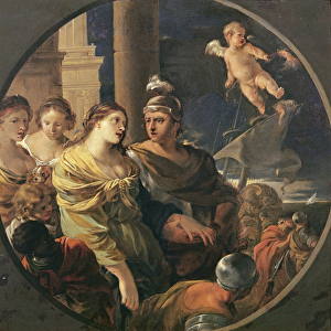 The Farewell of Dido and Aeneas (oil on copper)