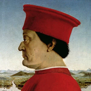 Federigo da Montefeltro (1422-82) Duke of Urbino, c