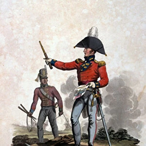 A Field Officer of Royal Engineers and a Private Sapper