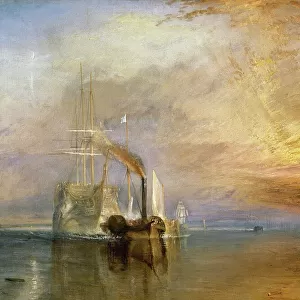 The Fighting Temeraire, 1839 (oil on canvas)