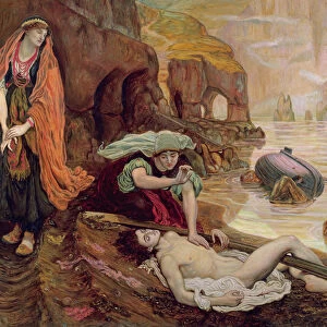 The Finding of Don Juan by Haidee, 1878 (oil on canvas)