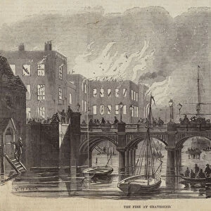 The Fire at Gravesend (engraving)