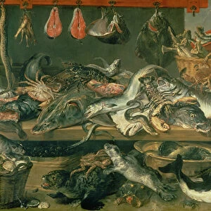 The Fish Market, 1618-21 (oil on canvas)