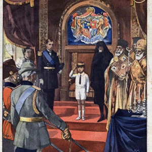 A five-year-old king: Little King Michael 1st of Romania (born in 1921