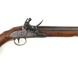 Flintlock pistol for United East India Company Marine Service, 1778 (pistol, flintlock