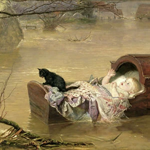 A Flood, 1870 (oil on canvas)