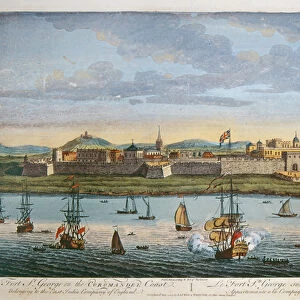 Fort St. George, Coromandel Coast, 1794 (engraving)