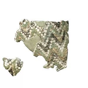 Fragment from Tell Rimah, Iraq (glass mosaic)