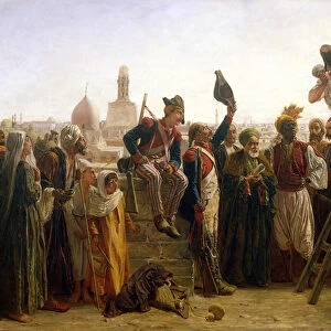 The French in Cairo in 1800, 1884 (oil on canvas)