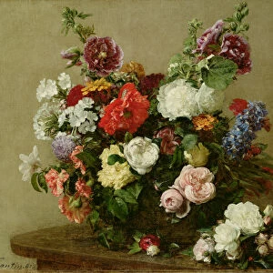 French Roses and Peonies, 1881