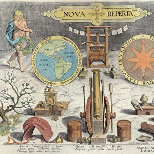 Frontispiece to Nova Reperta (New Discoveries