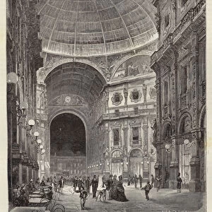 Galleria Vittorio Emanuele II (engraving)