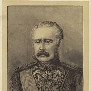 General Gordon, the Heroic Defender of Khartoum (litho)