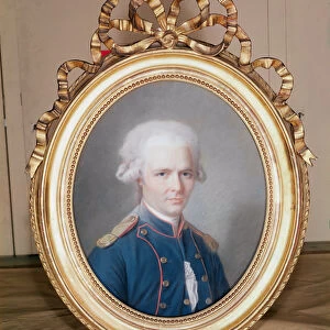 General Pierre Choderlos de Laclos (1741-1803) (pastel on paper)