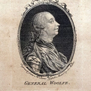 General Woolfe [sic], 1755 circa (engraving)