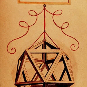 Geometry: "An Icosahedron"Page taken from the manuscript "
