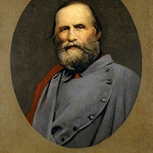 Giuseppe Garibaldi anonymous painting. Milan, Museum of the Risorgimento