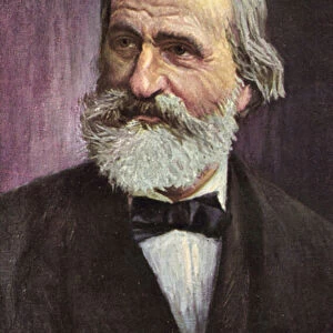 Giuseppe Verdi (colour litho)