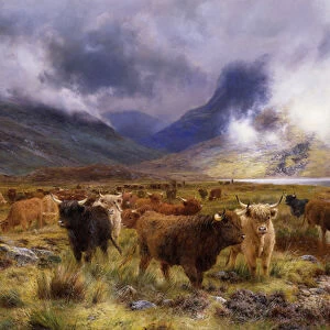 Through Glencoe by Way to the Tay, 1899 (oil on canvas)