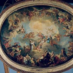 The Glorification of the Virgin, 1731 (oil on canvas)