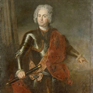 Graf von Schwerin (oil on canvas)