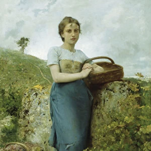 The Grape Picker, 1895 (oil on canvas)