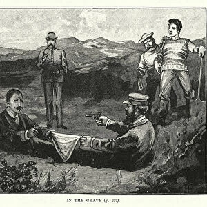 In the grave (engraving)