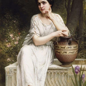 A Grecian Beauty, 1901 (oil on canvas)