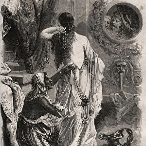 Greek mythology: the king of Lydie Candaule (or Caudale