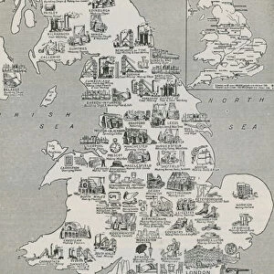 The grouping of British industries (litho)