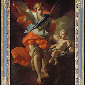 Guardian Angel, c. 1685-94 (oil on canvas)