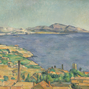The Gulf of Marseilles Seen from L Estaque, c. 1885 (oil on canvas)