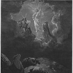 Gustave Dore Bible: The transfiguration (engraving)