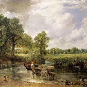 The Hay Wain, 1821 (oil on canvas)