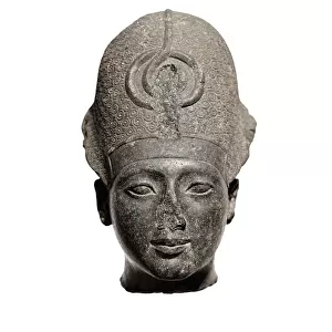 Head of Sethi I, 1289-1278 BC (black granite)