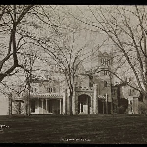 The Helen Gould estate (late Jay Gould residence) at Tarrytown, New York