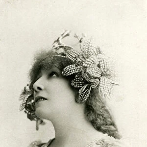 Henriette Rosine Bernard aka Sarah Bernhardt (1844-1923) as "