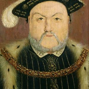 Henry VIII (1491-1547) (oil on panel)