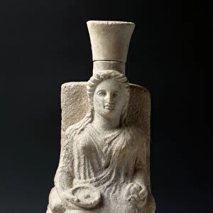 Hera enthroned, from the Heraion at the mouth of the river Sele