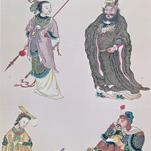 Heroes and Heroines of Chinese History, including Empress Wu