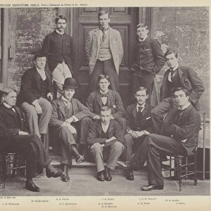 Hertford College Association, 1892-3 (b / w photo)