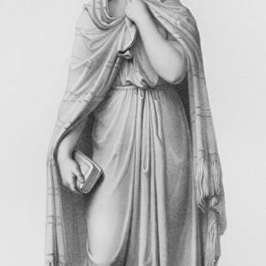 Highland Mary, from the statue by B E Spence, in the possession of Charles Meigh, Esquire, Grove House, Shelton (engraving)