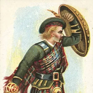 Highlander, Bonnie Prince Charlie (chromolitho)